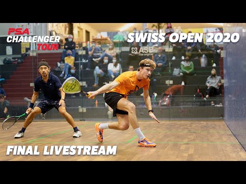 Swiss Open Squash 2020 - Kobayashi v Wilhelmi - Final Livestream