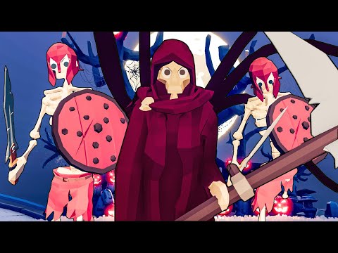 TABS Secret Halloween Update! Spooky Scary Skeletons in Totally Accurate Battle Simulator!