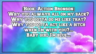 Action Bronson - Baby Blue (feat. Chance the Rapper) [Lyric Video]