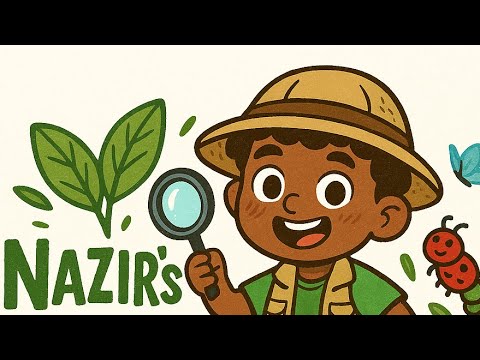 “No Bugs? No Problem! 🌱 Nazir’s First Nature Adventure”
