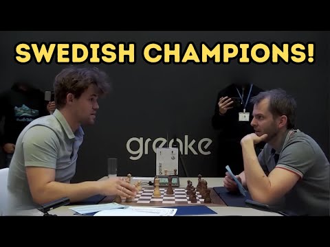The battle of Swedish Champions: Magnus Carlsen vs Nils Grandelius