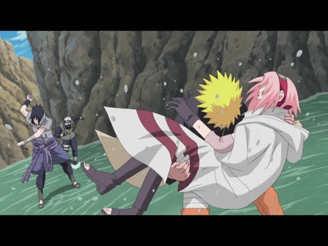Naruto Saved Sakura in the Last Second From Sasuke