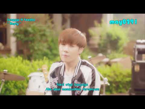 [INDO SUB] Kim Sunggyu ft. Yoonha - Reply (FMV)