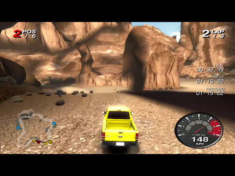 Ford Racing: Off Road (PS2) Gameplay Race Series