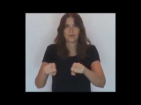 Brilladora 1 - Lengua de señas colombiana