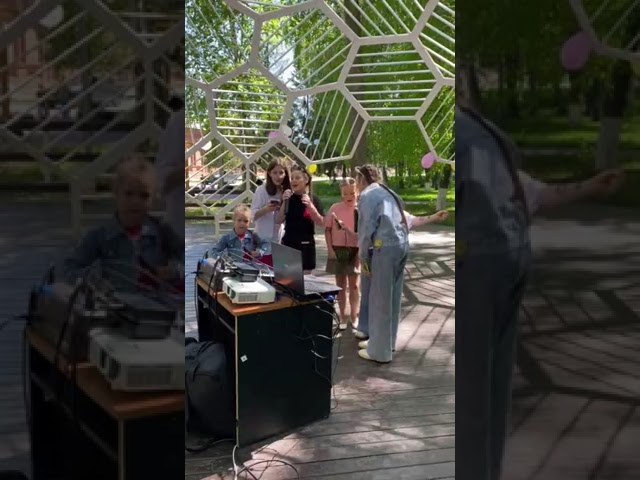 В Центральном парке Тетюш проходит праздник ко Дню защиты детей