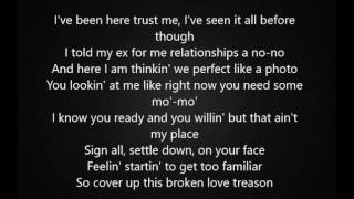 Usher - Rivals ft. Future (Lyrics on Screen and Description)