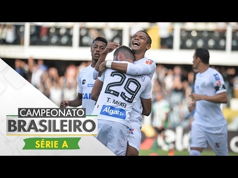 Melhores momentos - Santos 1 x 0 Coritiba - Campeonato Brasileiro (20/05/2017)