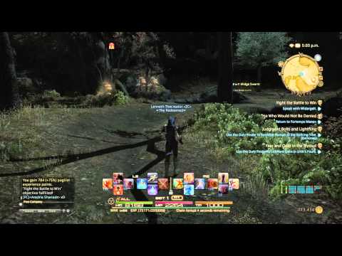 FFXIV:Heavensward monk quest lv56