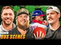 Luke Combs Plays Four-Square W/ The Boys & Taylor Lewan Makes A $1500 Bet With A Producer