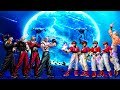 KOF Mugen Rugal Bernstein Team Vs Orochi Chris Team