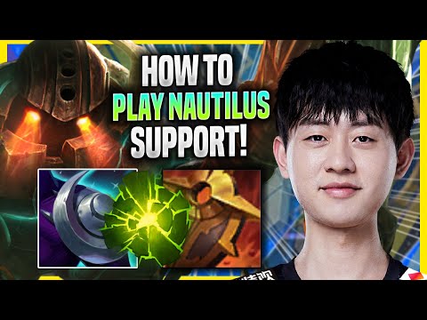 LEARN HOW TO PLAY NAUTILUS SUPPORT LIKE A PRO! - RNG Ming Plays Nautilus SUPPORT vs Leona!