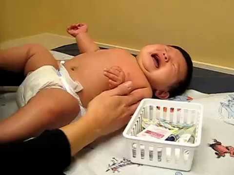 (4 months) baby's vaccine shots