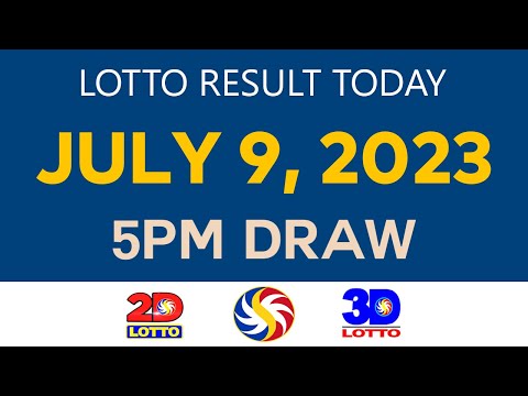 [Sunday] Lotto Result Today JULY 9 2023 5pm Ez2 Swertres 2D 3D 6/49 6/58 PCSO