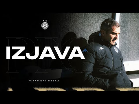 IZJAVA | Stojaković nakon meča Partizan - Mura (0:3)