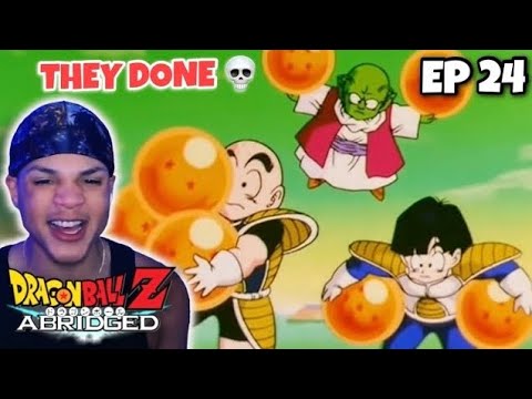NON DRAGON BALL FAN REACTS TO DBZ ABRIDGED EPISODE 24!!