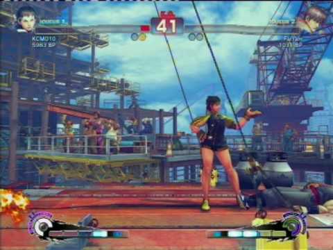 Super Street Fighter IV Team Battle - KCM010 (Sakura) VS Farram (Guy)