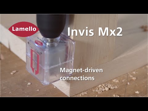 Invis Mx2: Magnet-driven connecting fittings