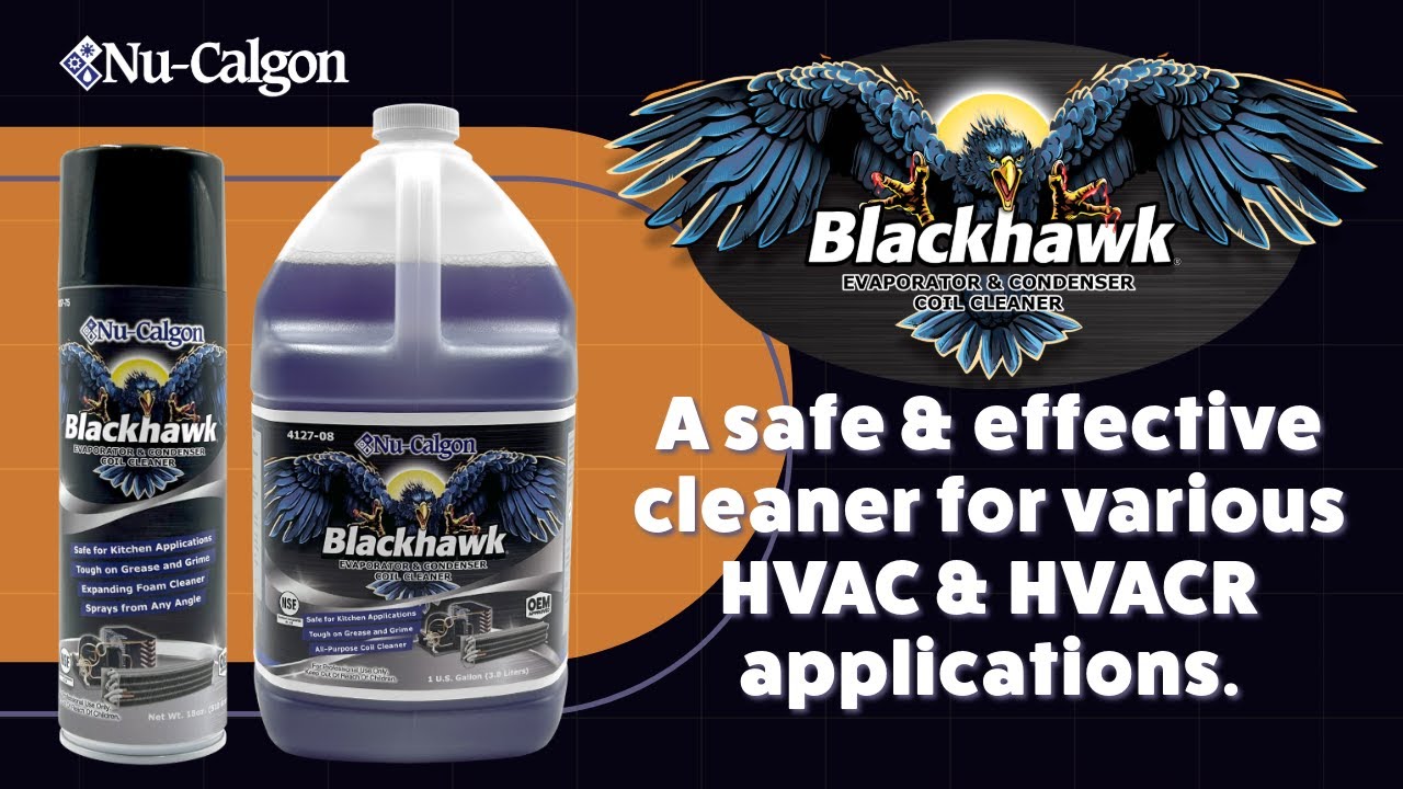 How to Clean Kitchen Equipment, Condenser & Evaporator Coils - Blackhawk Coil Cleaner - HVAC & HVACR