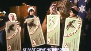 Hardees Christmas Commercial 70's - Ho Ho Ho Hardees