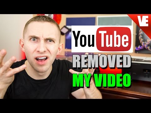 YOUTUBE REMOVED MY VIDEO?!