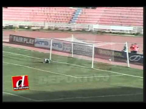 FÚTBOL BOLIVIANO: Universitario Vs. La Paz FC (3)(1) - Fecha 20, Apertura 2012.mpg