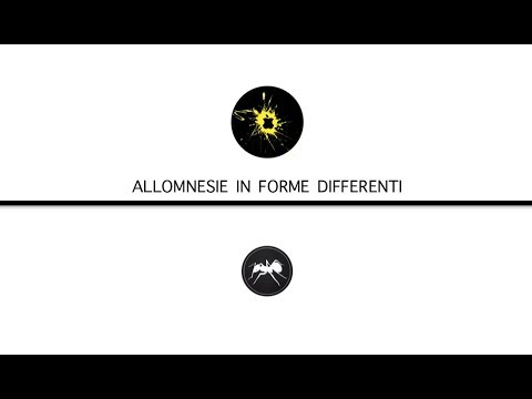 Video thumbnail for Allomnesie In Forme Differenti