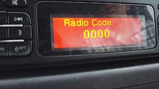 Renult Master Van - how to remove stereo / Find radio code / Enter radio code  for FREE