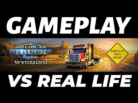 Wyoming Gameplay: Compared with Real Life | Yellowstone National Park | ATS Upcoming Wyoming Map DLC