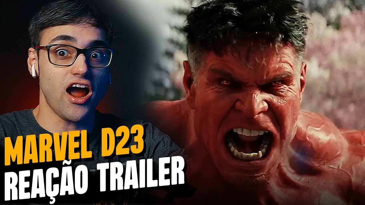 UMA TONELADA DE NOVIDADES ! MARVEL na D23 + REAÇÃO TRAILERS CAPITÃO AMÉRICA e THUNDERBOLTS