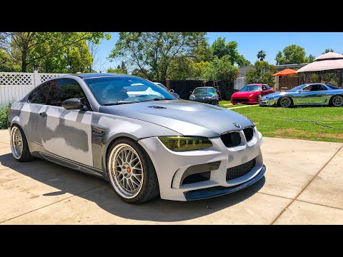 How to Wrap a BMW M3 At Home In Nardo Grey DIY Guide
