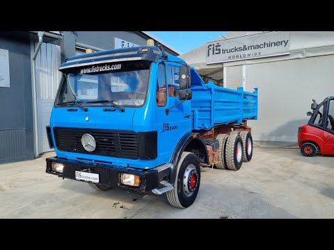 MERCEDES BENZ 2626 K (2628) 6x4 Meiller tipper - FIŠ TRUCKS SLOVENIA