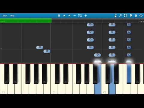 J Cole - G.O.M.D. - Piano Tutorial - How to play GOMD - Synthesia