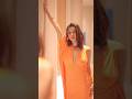 Shahnaaz Gill Orange Dress Shehnaazgill Celebrity Trendingshorts Jamnapaar Tonykakkar