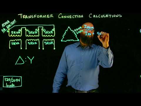 Delta to WYE Transformer Calculations