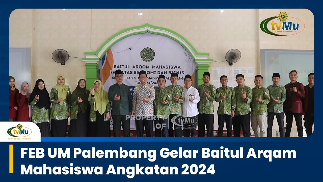 FEB UM Palembang Gelar Baitul Arqam bagi Mahasiswa Angkatan 2024