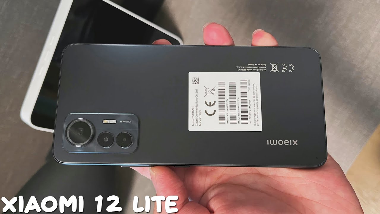 Смартфон Xiaomi 12 Lite 8/128Gb Черный RU
