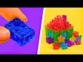 Sam Built a House with Jelly Bricks 😍🏡 EASY & FUN DIY FOR KIDS