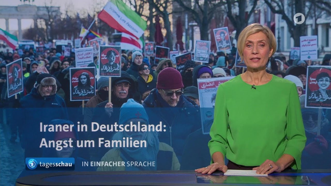 tagesschau in Einfacher Sprache 19:00 Uhr, 13.01.2026
