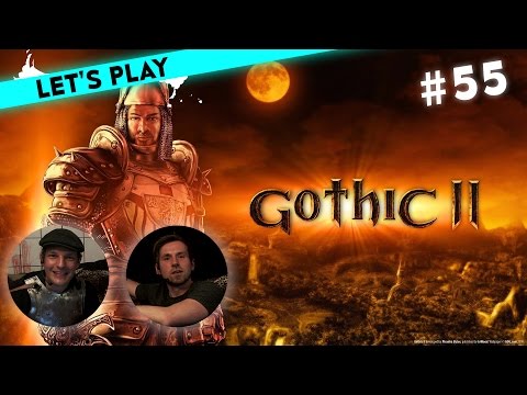 [55] Let's Play Gothic 2 mit Michael und Krogmann | Knutschen mit Trixie | 13.07.2016