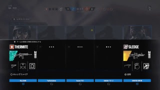 [R6S] 野良ランク垂れ流し