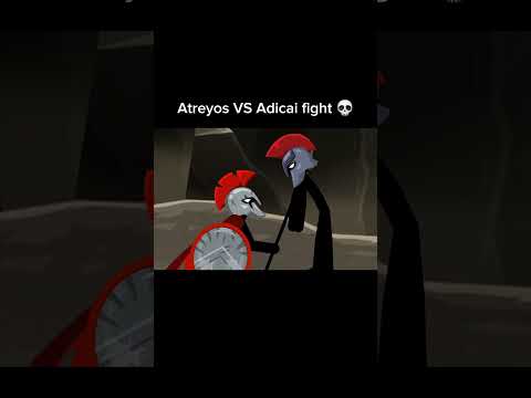 Atreyos VS Adicai Trollface | Stick War 3  #stickwar3 #stickwarsaga #atreyos #adicai #sticknodes