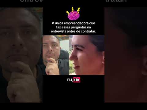 POLÊMICA. Aprenda a fazer as perguntas certas em uma entrevista de empresa! #empresas #shorts #br