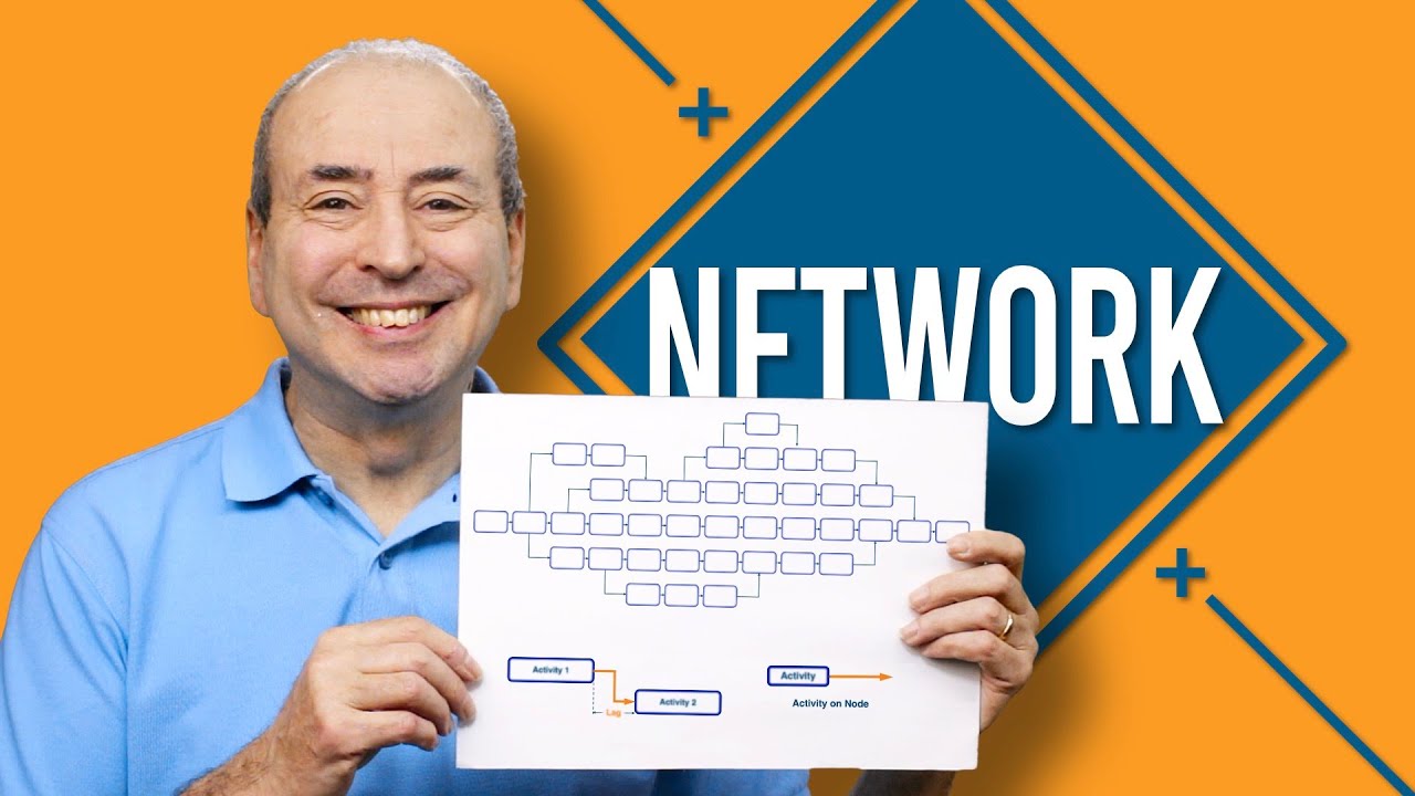 How to Create a Network Chart (PERT / Critical Path - CPM)