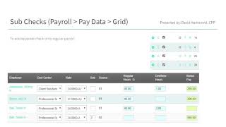 Dominion Special Payrolls and Year-End Adjustments
