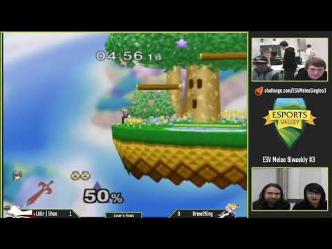 ESV Melee Biweekly #3 - LAGr | Shon (Marth) vs Drew2King (Sheik) - Loser's Finals