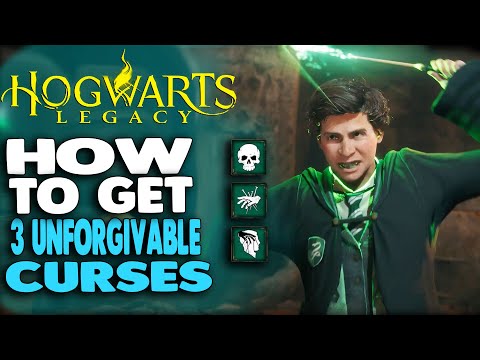 Hogwarts Legacy - How to Get all 3 Unforgivable Curses Fast (Killing Curse)