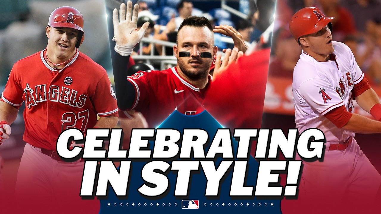 Celebrate like Mike! Mike Trout has SIX BIRTHDAY HOMERS in his career! 🥳👏