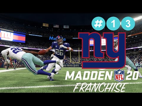 MADDEN NFL 20 - New York Giants Franchise Ep.13 - Regular Season Week 9 - MEADOWLANDS SHOWDOWN!