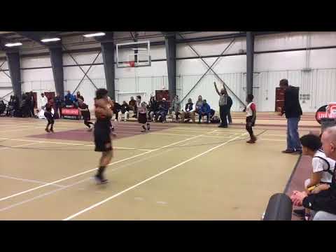 Playaz West (MA) with a win over Team Takeover (MD), 57-45 - Basketbull Junior Hoophall Classic